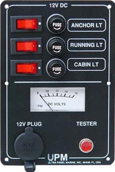 01-3058 voltemeter panel 12V